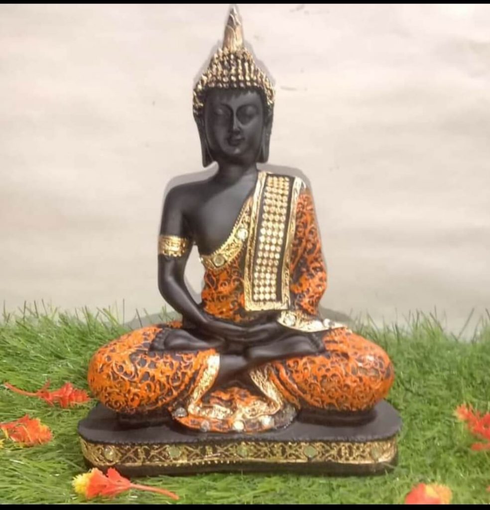 Peaceful buddha Status Made in Ployrasin