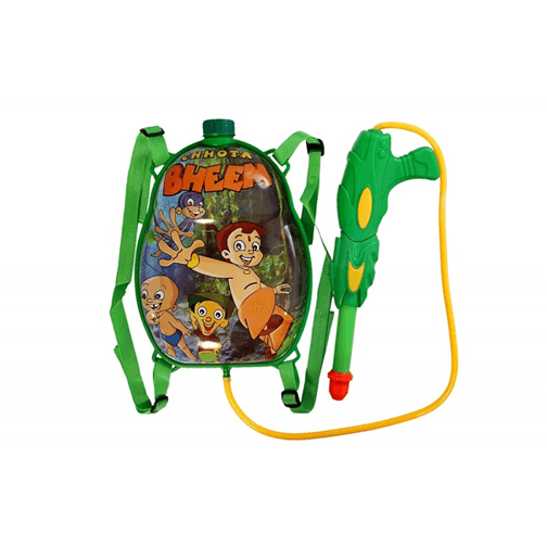 Chhota Bheem Water Gun With Back Holding Tank