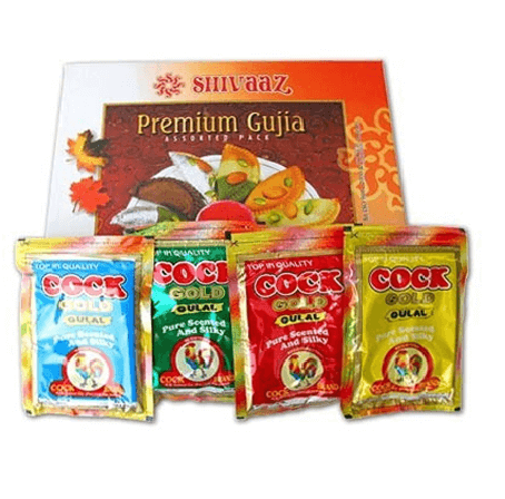 Ghujiya And Gulal