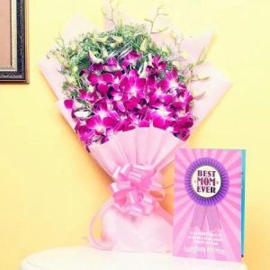 MOTHERS DAY ORCHID CARD