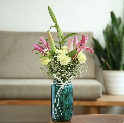 Elegance In A Glass Vase Untitled42