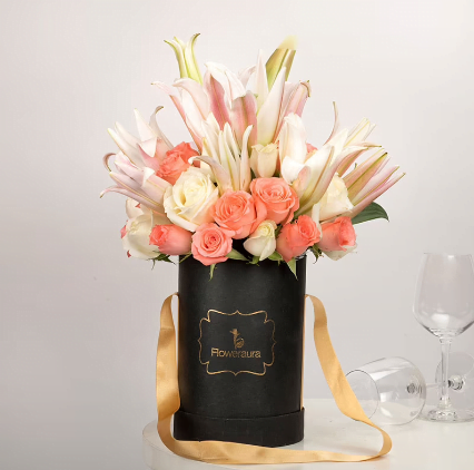 Lilies N Roses Bouquet Untitled56