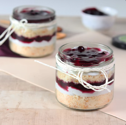 Blueberry Jar Cakes Blueberry Jar Cakes