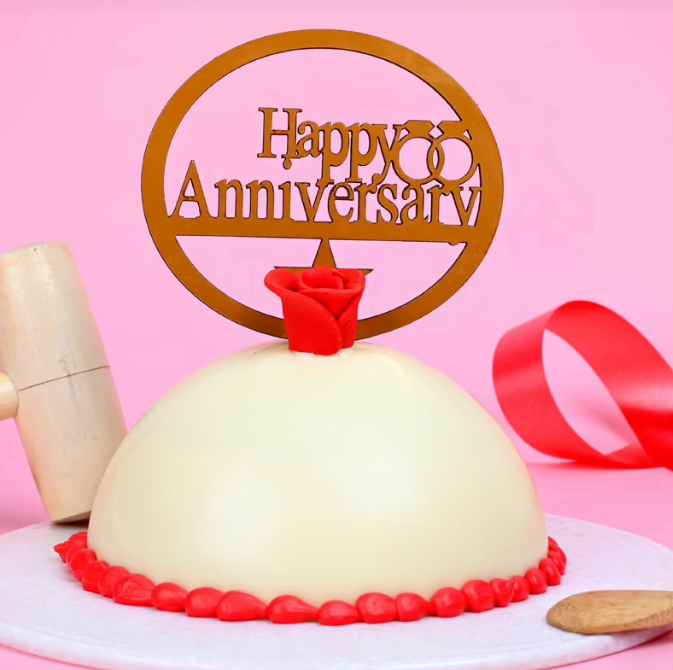 Happy Anniversary Blueberry Pinata Cake Untitledp11