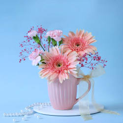 Pink Bloom Arrangments