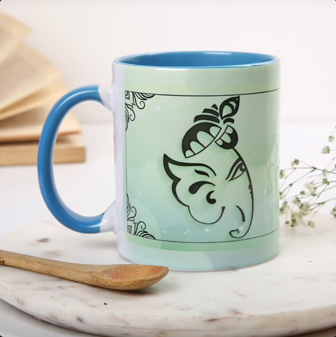 Beautiful Lord Ganesha Mug 249 Ganesh ji on Mug