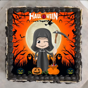 Eerie Halloween Cake