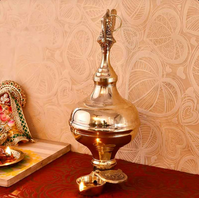 Brass Amar Diya Brass Amar Diya