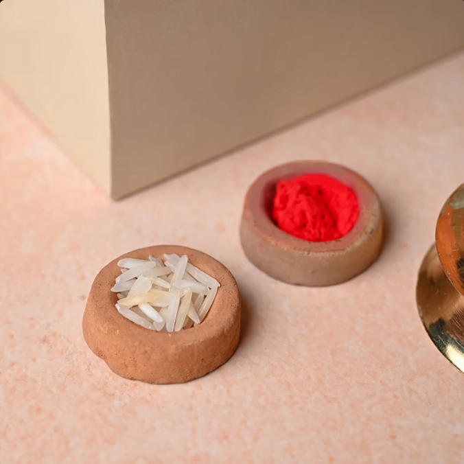 Terracotta Tilak Combo Terracotta Tilak Combo